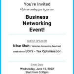 Business Networking Event!