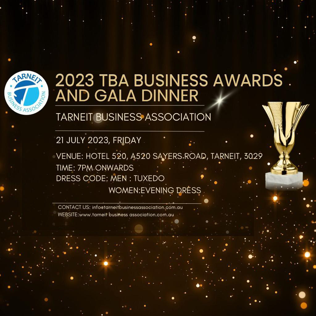 2023 TBA Business Awards and Gala Dinner