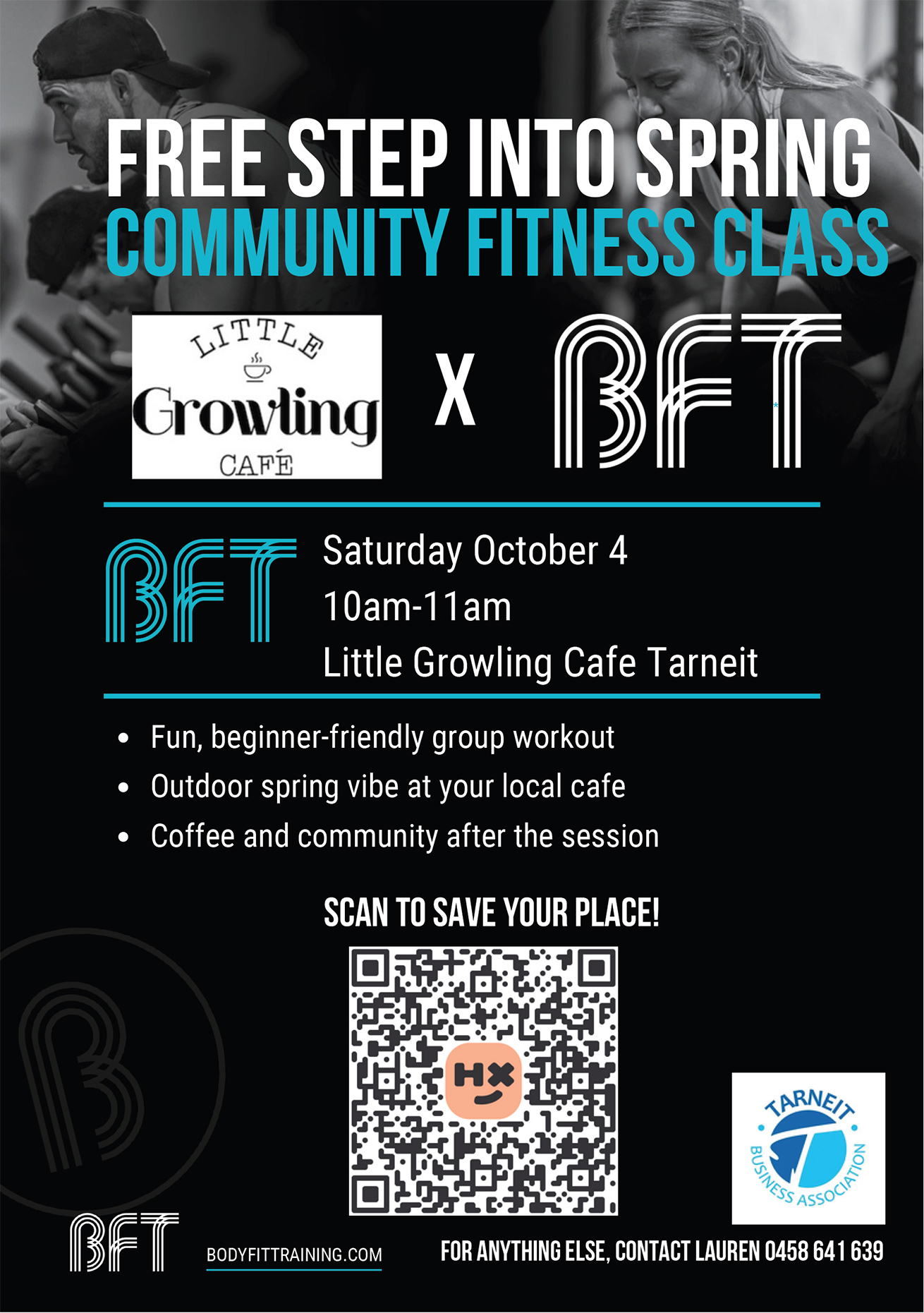 FREE STEP INTO SPRING COMMUNITY FITNESS CLASS