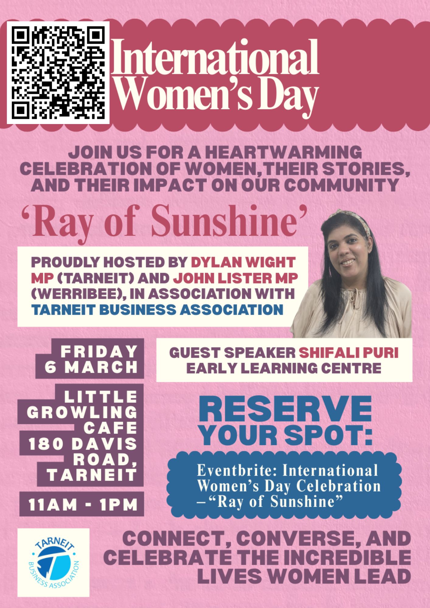 Ray of Sunshine: International Women’s Day Celebration 2026